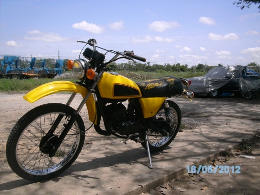 ขายรถมอเตอร์ไซร์วิบาก ไว้ลุยฝนซักคัน สภาพพร้อมใช้งานมีเล่มทะเบียน