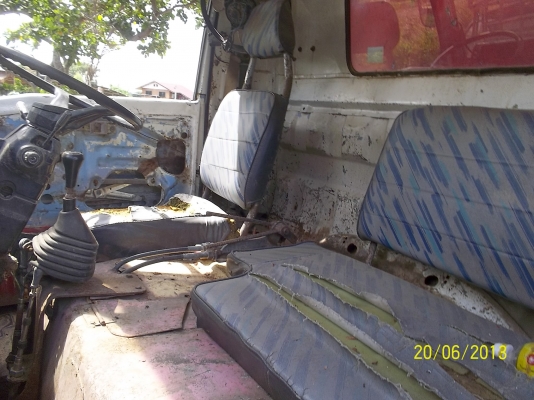 ขาย6ล้อดั้ม เปลี่ยนเครื่อง110แรงทะเบียนเอกสารพร้อมโอน