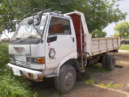 ขาย6ล้อดั้ม เปลี่ยนเครื่อง110แรงทะเบียนเอกสารพร้อมโอน