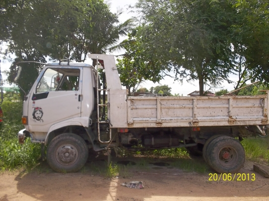 ขาย6ล้อดั้ม เปลี่ยนเครื่อง110แรงทะเบียนเอกสารพร้อมโอน