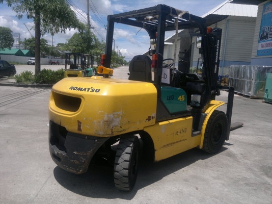 ขายรถฟอร์คลีฟท์ KOMATSU FG45T-7 ออโต้เบ็นซิลเสา3เมตร รถดีสุดๆ โทรมานะ 085-9049669