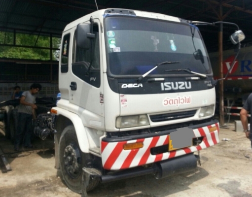 ขายด่วน Isuzu Deca ยูโร1 195Hp หัว-ครัทซี 2 เพลาแท้ เกียร์ ZF (ทีมงานรถคุณภาพ)