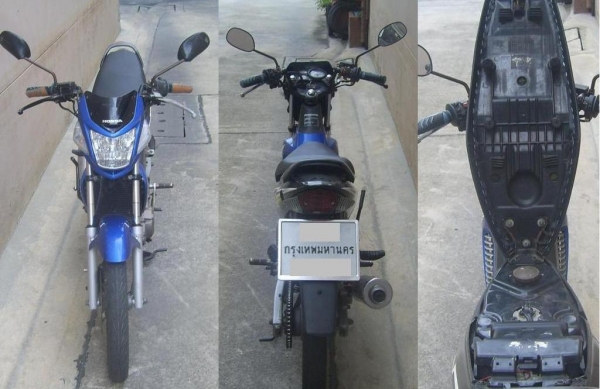 ขาย Honda Sonic125   สตาร์ทมือ จดทะเบียนปี 46 พรบ.หมด เม.ย.57