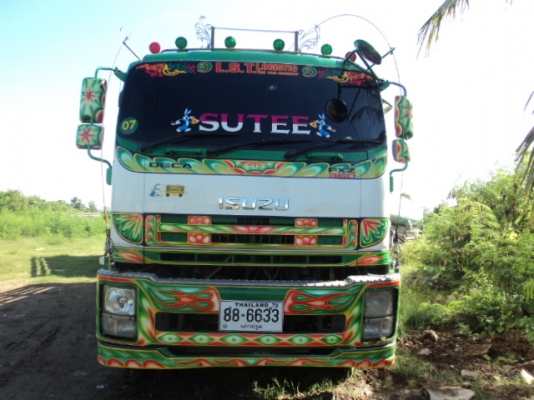 ขายรถบรรทุก ISUZU 360 hp ปี55 (แม่-ลูก)