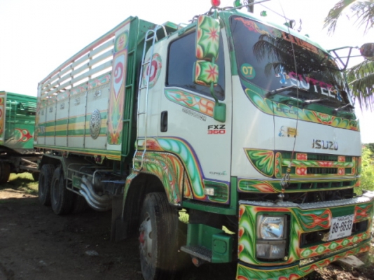 ขายรถบรรทุก ISUZU 360 hp ปี55 (แม่-ลูก)