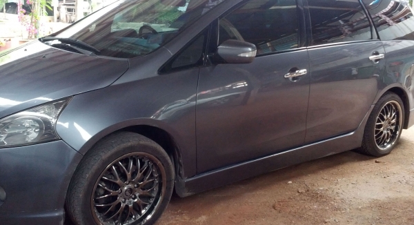 ขาย Mitsubishi Space Wagon 2007 สีเทา +LPG