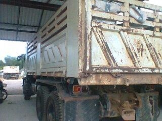 ขายรถบรรทุก Hino megaเครื่อง 260 แรง (พ่วง18 ล้อ) ดั๊มพ์สามมิตร ลูก 2 คาน ยาว 6.20 เมตร ทะเบียนพร้อม