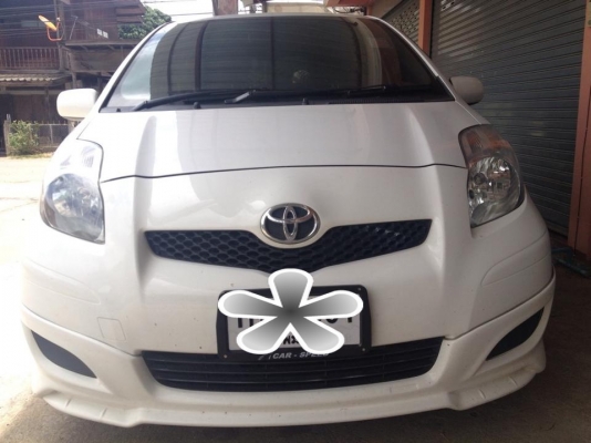 ขาย TOYOTA YARIS (AUTO) YEAR 2011 เดิมๆ สวยๆ ขาวๆ  สภาพดีมากๆ เหมือนใหม่ๆ