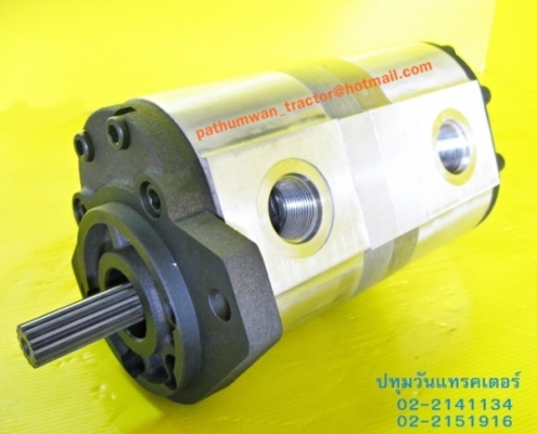 ปั๊มไฮดรอลิก 2 ตอน เบอร์ # 40+40 เหมาะสำหรับรถคีบอ้อย และอื่นๆ