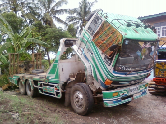 ขาย ISUZU ROCKY 175 เทลเลอร์บรรทุกรถเกี่ยวข้าว/รถตีดิน