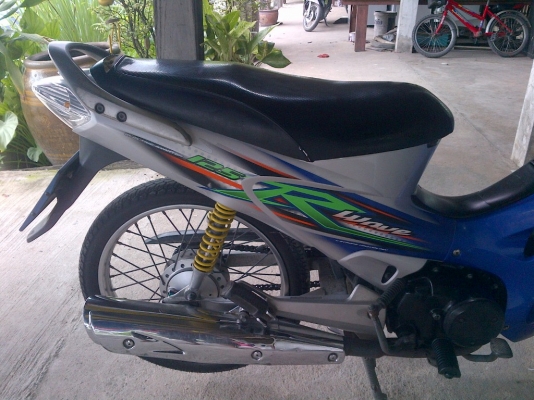 ด่วน!เวฟ125R สต๊าทมือ กุญแจใหญ่ ปี49 รถเครื่องเดิมแน่นๆ พร้อมใช้ ทะเบียน+เอกสารโอน ภาษีไม่หมด 088-2197709