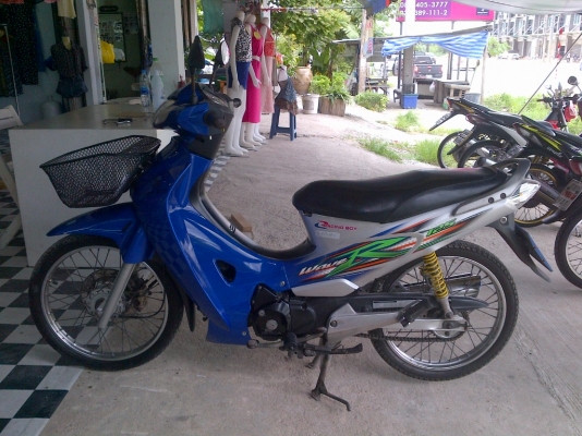 ด่วน!เวฟ125R สต๊าทมือ กุญแจใหญ่ ปี49 รถเครื่องเดิมแน่นๆ พร้อมใช้ ทะเบียน+เอกสารโอน ภาษีไม่หมด 088-2197709