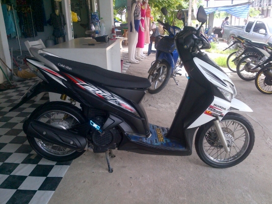 ขาย!ฮอนด้าคลิ๊ก ปี50 รถเครื่องเดิมแน่นๆ  พร้อมใช้ ทะเบียน+เอกสารโอน ภาษีไม่หมด