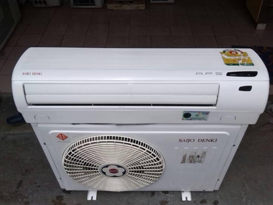 **** ขายแอร์ SAIJO DENKI 12500 BTU สภาพสวย ****