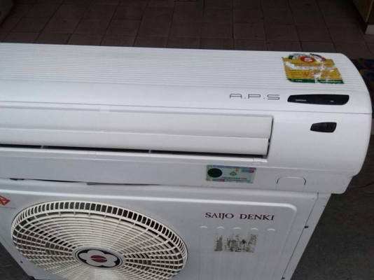 **** ขายแอร์ SAIJO DENKI 12500 BTU สภาพสวย ****