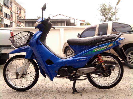 ขออนุญาติขาย  HONDA WAVE 100Z รถบ้าน สีน้ำเงิน