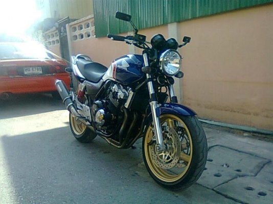 (ขายถูกๆจัดไป)cb400 เทค3 ปลายปี06. inv.+สรรพสามิต+พรบ.แท้ๆครบๆคับต่อรองได้นะคับ