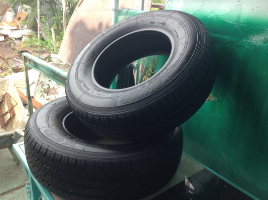 ขายด่วนยางMICHELIN-XCD-195R14 ปี2013 ของใหม่