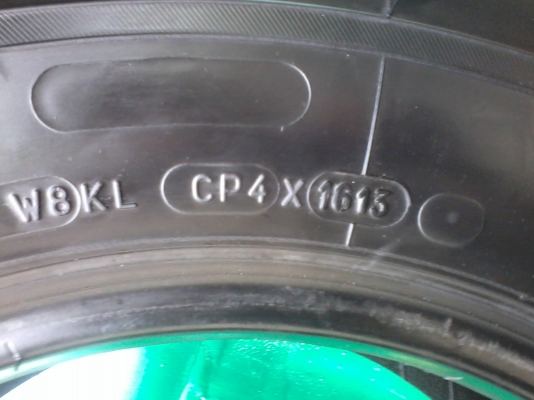 ขายด่วนยางMICHELIN-XCD-195R14 ปี2013 ของใหม่