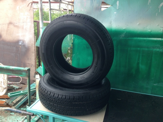 ขายด่วนยางMICHELIN-XCD-195R14 ปี2013 ของใหม่