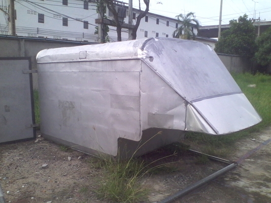 ขายหลังคากระบะแค๊ป ตู้ทึบ