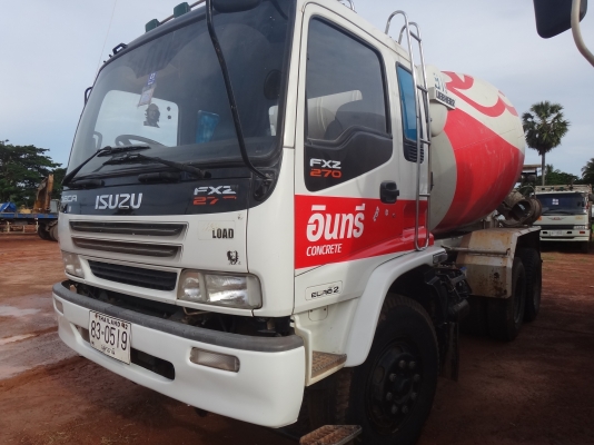 ขายด่วน รถโม่ปูน  ISUZU  DEGA270   สภาพเดิมๆ  พร้อมใช้งาน