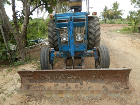 รถไถนา FORD 6600 เสื้อเรียบ ปั้มเหลียม เครื่องT5ผาน3+ดันหน้า