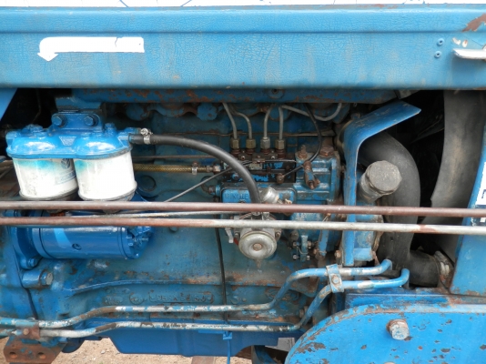 รถไถนา FORD 6600 เสื้อเรียบ ปั้มเหลียม เครื่องT5ผาน3+ดันหน้า