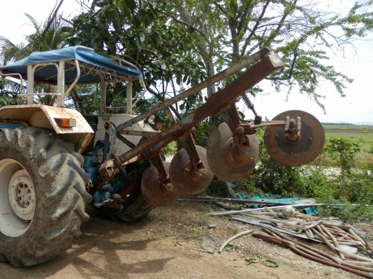 รถไถนา FORD 6600 เสื้อเรียบ ปั้มเหลียม เครื่องT5ผาน3+ดันหน้า