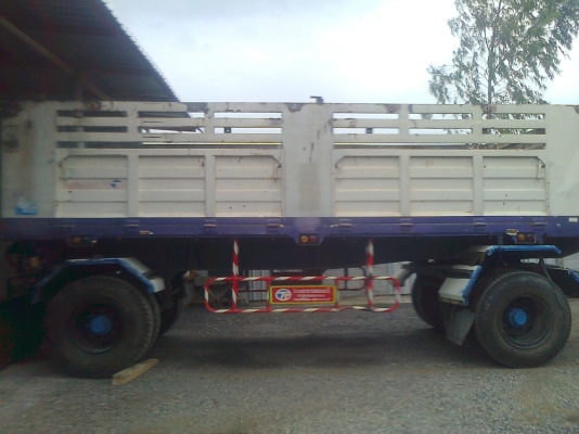 ลูกพ่วงดัมพ์ ไทยเทรลเลอร์ ยาว 6 เมตร ปี 49