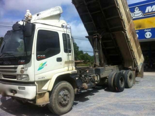 รถอิซูซุ 10 ล้อดั้ม FXZ 270 แรงม้า ปี 51  ( รถวิ่ง 29x,xxx กม. )  สนใจติดต่อ 081 - 6079515