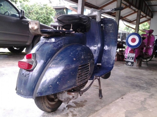 ขาย vespa 64 แห้งๆ ราคา 28,500 บาท รถพร้อมขี่ มีอินวอย์-ใบซื้อขายครับ