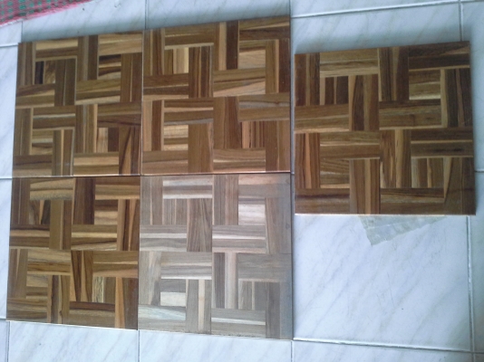 ไม้ปาเก้ ไม้โอ๊ค ไม้แอช ราคาถูกมาก แผ่นละ 12 บาท ไซส์ 12"&times;12"