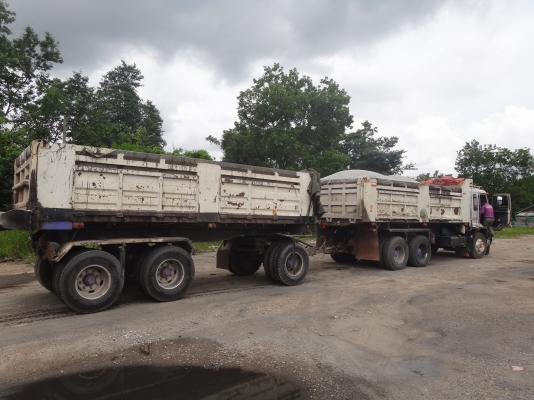 ขายด่วน  รถสิบล้อสองเพลาดั้มพ์พ่วง แม่-ลูก ISUZU  DEGA  270  ยูโร1  เดิมๆ  สภาพดีมากสมบูรณ์แบบ  พร้อมใช้งาน