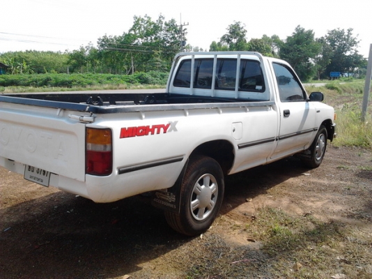 ***ขายแล้วครับขอบคุณ Truck2hand ขาย กระบะตอนเดียวสภาพพร้อมใช้งาน TOYOTA ไมตี้เอ็กซ์ 2.5 ปี38/95 เครื่องเดิมๆ2L แห้งดีติดง่าย ไม่เยิ้ม ช่วงล่างแน่น คัสซีดี วางเหล็กเสริมบน-ล่าง บรรทุกหนักแข็งแรง หน้า-หลังเดิม สีดีสวยเก็บมาแล้ว หัวเก๋งดีไม่ผุภายในดีคอนโซลคร