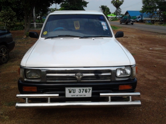 ***ขายแล้วครับขอบคุณ Truck2hand ขาย กระบะตอนเดียวสภาพพร้อมใช้งาน TOYOTA ไมตี้เอ็กซ์ 2.5 ปี38/95 เครื่องเดิมๆ2L แห้งดีติดง่าย ไม่เยิ้ม ช่วงล่างแน่น คัสซีดี วางเหล็กเสริมบน-ล่าง บรรทุกหนักแข็งแรง หน้า-หลังเดิม สีดีสวยเก็บมาแล้ว หัวเก๋งดีไม่ผุภายในดีคอนโซลคร