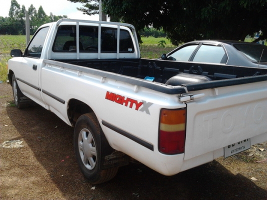 ***ขายแล้วครับขอบคุณ Truck2hand ขาย กระบะตอนเดียวสภาพพร้อมใช้งาน TOYOTA ไมตี้เอ็กซ์ 2.5 ปี38/95 เครื่องเดิมๆ2L แห้งดีติดง่าย ไม่เยิ้ม ช่วงล่างแน่น คัสซีดี วางเหล็กเสริมบน-ล่าง บรรทุกหนักแข็งแรง หน้า-หลังเดิม สีดีสวยเก็บมาแล้ว หัวเก๋งดีไม่ผุภายในดีคอนโซลคร