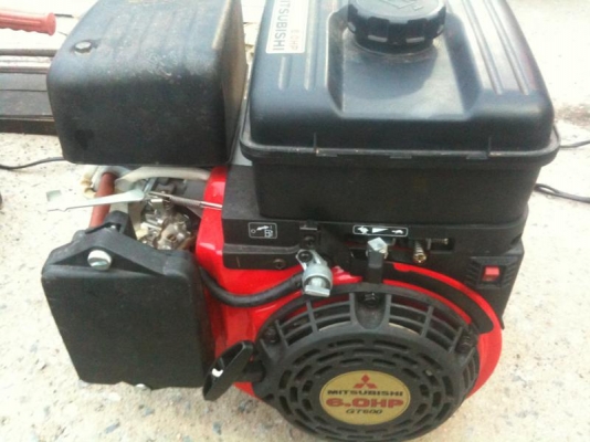 ขายเครื่องยนตื 4 จังหวะ มิตรซู 6 HP สภาพสวย (คลิบการทำงาน)