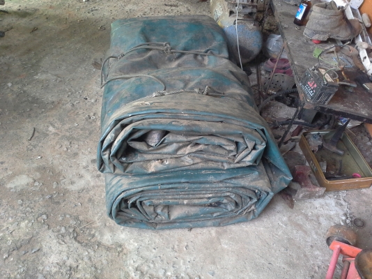 ผ้าใบคลุมเทเลอร์ยาว 18 ล้อ