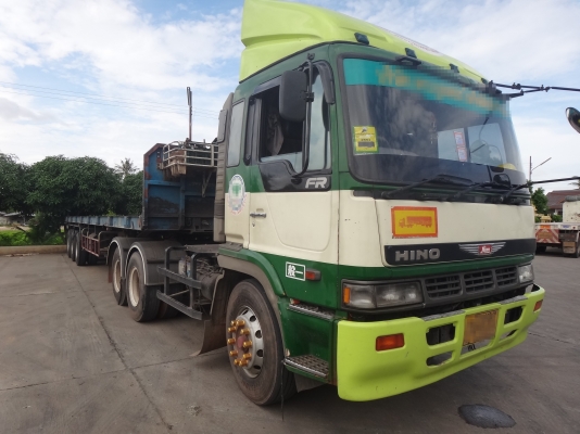 ขายด่วน รถสิบล้อหัวลาก  พร้อมหางพื้นเรียบ สามเพลา  ฮีโน่ โปรเฟีย  เครื่อง  320   พร้อมใช้งานทันที