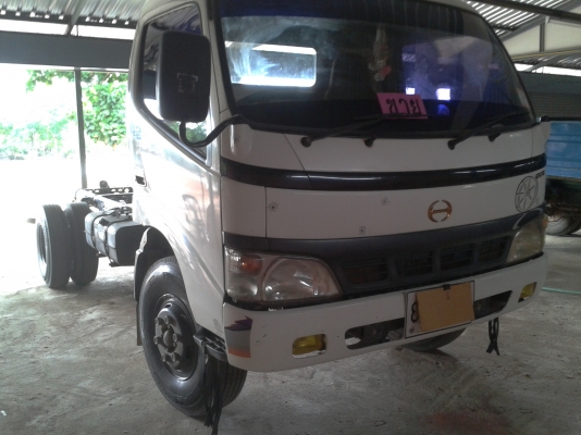 HINO DUTRO WU 410R ปี 47 หัว+คัทซี แอร์ เพาร์เวอร์ ยางเรเดียล6เส้น