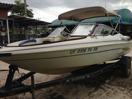 ขายเรือ19ฟุต เครื่อง วอนโว้4.3 เรือปี2001 ใช้งานได้ดี พร้อมเทนเลอร์