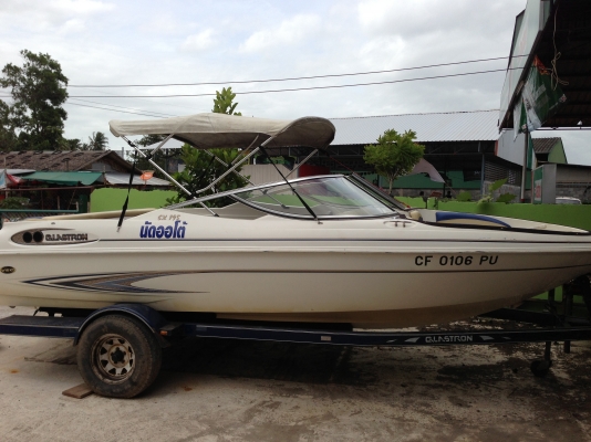 ขายเรือ19ฟุต เครื่อง วอนโว้4.3 เรือปี2001 ใช้งานได้ดี พร้อมเทนเลอร์