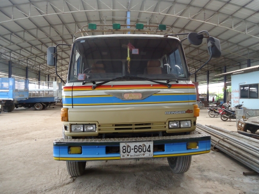 รถ 10ล้อ Hino สภาพดี เครื่อง 195 แรง มีสโล