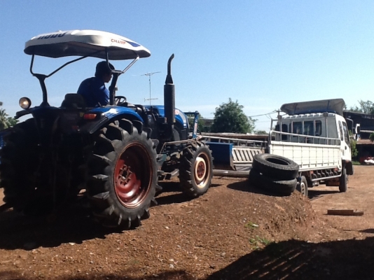 แชมป์ YTO 454 4 WD 2 เพลาตัวล่าสุด พร้อมใบมีด ทำงาน 1081 ชั่วโมงเดิมๆดีๆ