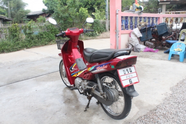 YAMAHA เรนโบว์เดิมๆ รถ4จังหวะทะเบียนโอนภาษีขาด3เดือนขายถูกๆ4800บาท YAMAHA เรนโบว์เดิมๆ รถ4จังหวะทะเบียนโอนภาษีขาด3เดือนขายถูกๆ4800บาท