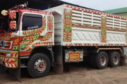 ขาย Hino S500 380 แรง แม่ลูกดั้มพ์ สวยมาก จองเลย โทร 088-4501277