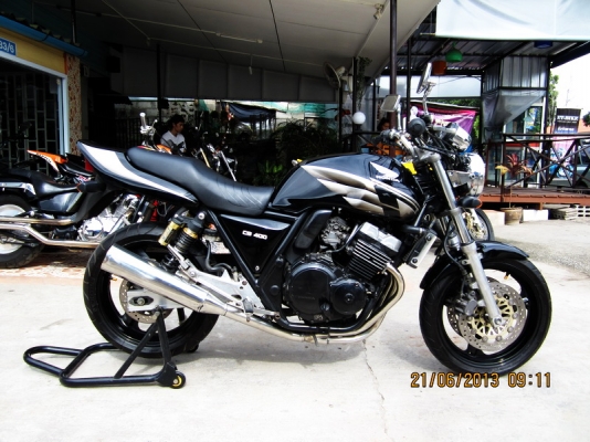 cb400 ปี95 ทะเบียนพร้อมโอน รถสวย เครื่องแรง