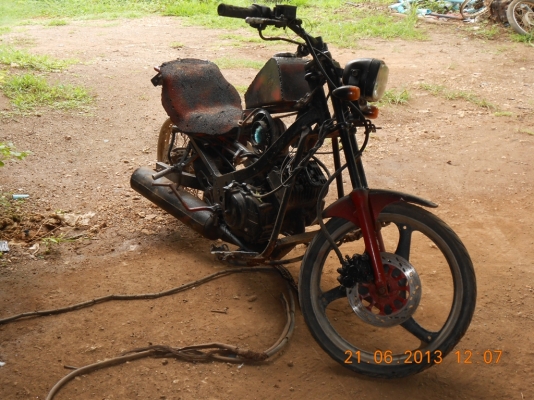 ขายแล้ว akira แนว แนว เหลือแต่เล่มทะเบียนกับป้าย