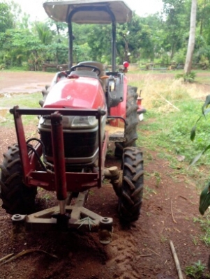 YANMAR รถไถ35 แรง ใบดัน ผาน6 คราด